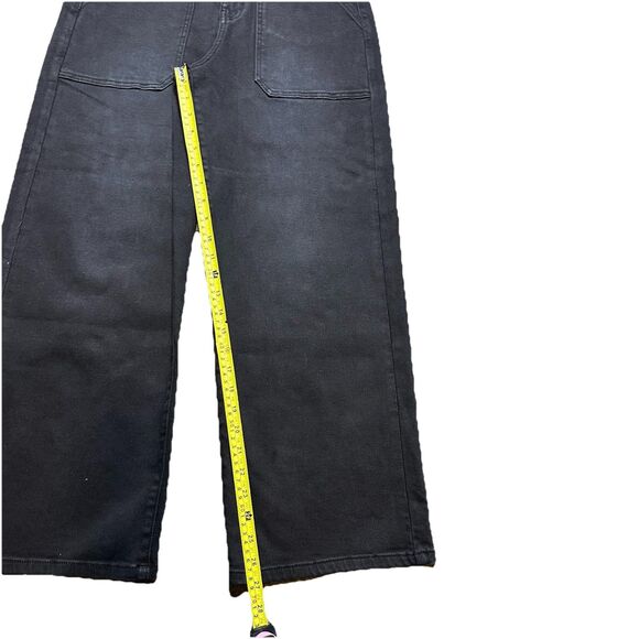 Y2K Barrel Jeans Women’s 29/8 High Rise Utility Soft Grunge Ballon Leg Denim - Picture 6 of 10